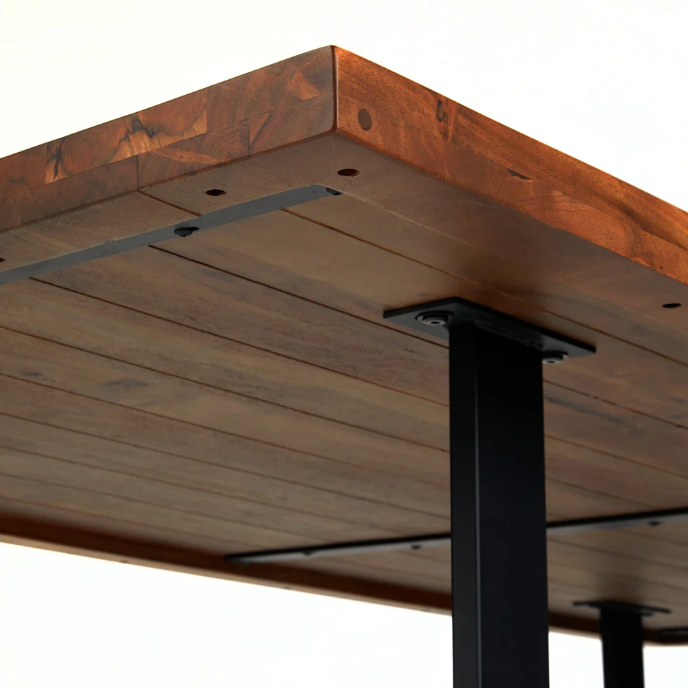 114 inch Straight Edge Dining Table: U Legs - Image 6