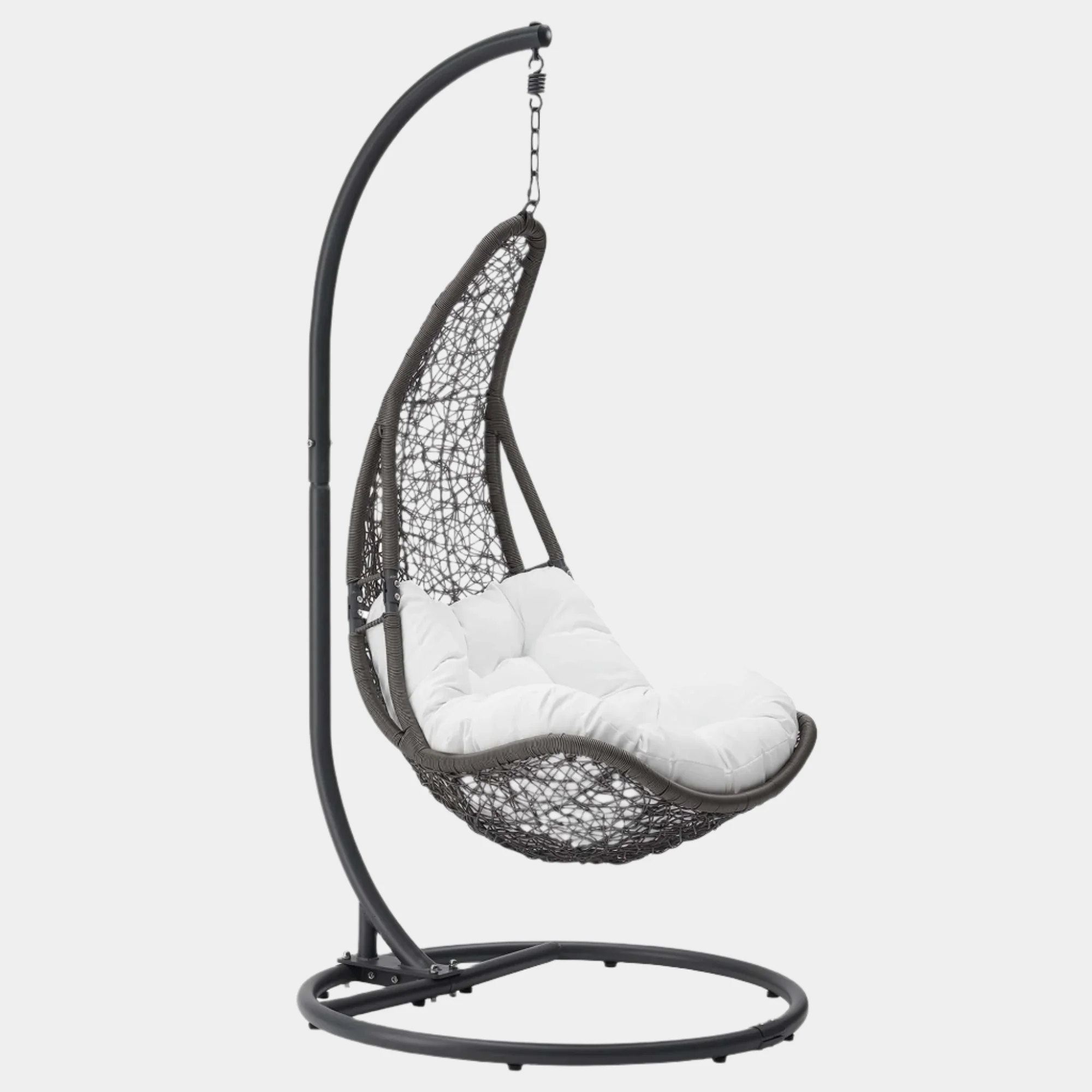 Abate Wicker Rattan Outdoor Patio Swing Chair - Image 9