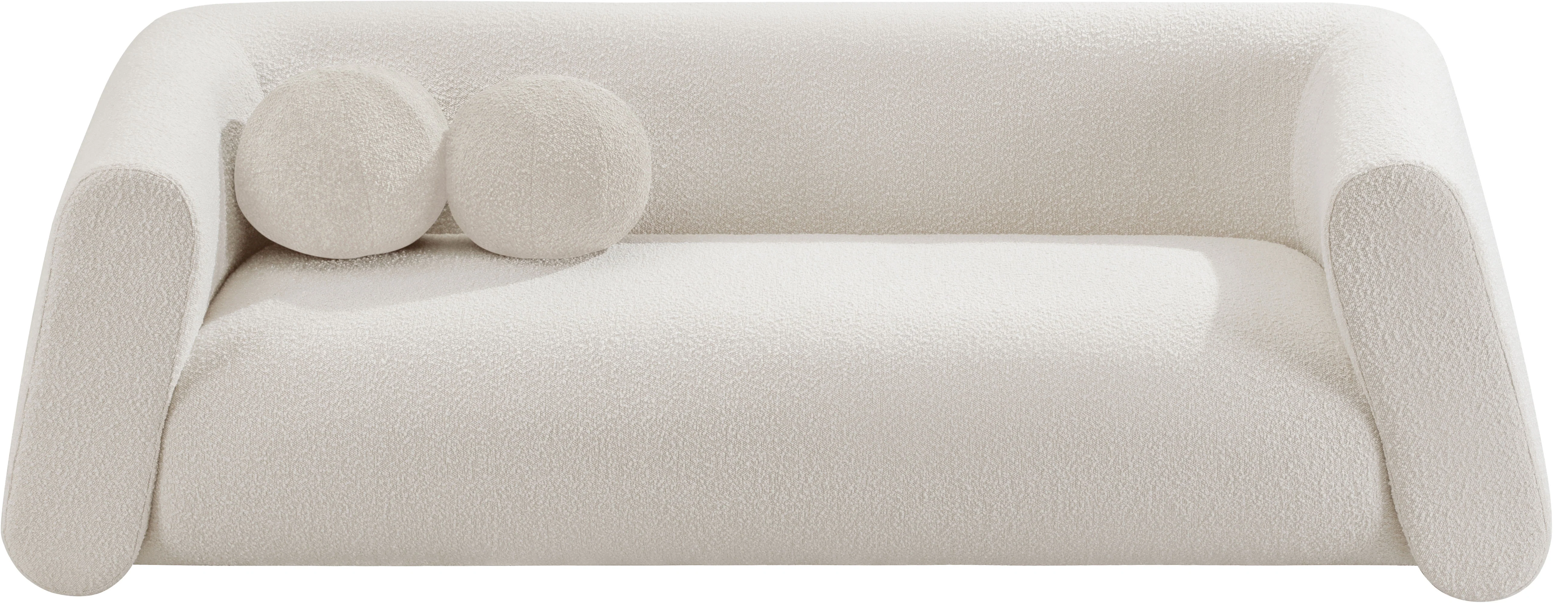 Abbington Boucle Fabric Sofa - Image 16