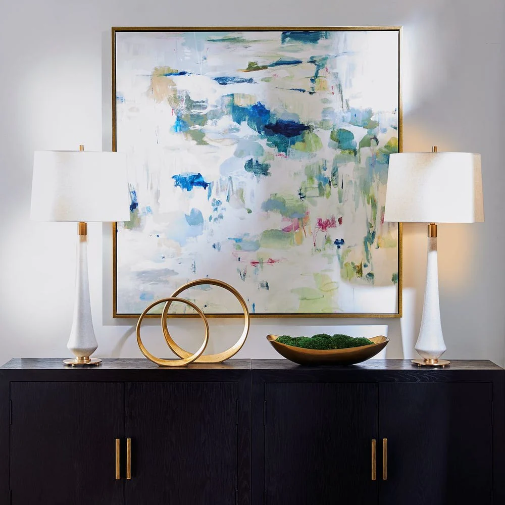 Abstract Reflections Framed Canvas - Image 2