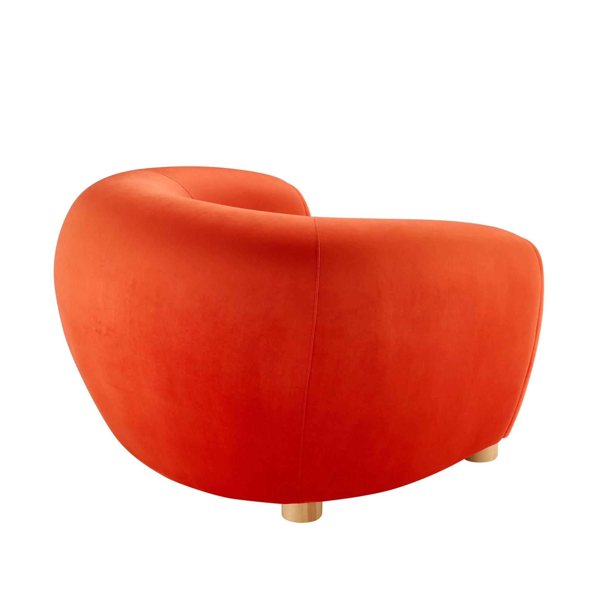 Abundant Performance Velvet Armchair - Image 4