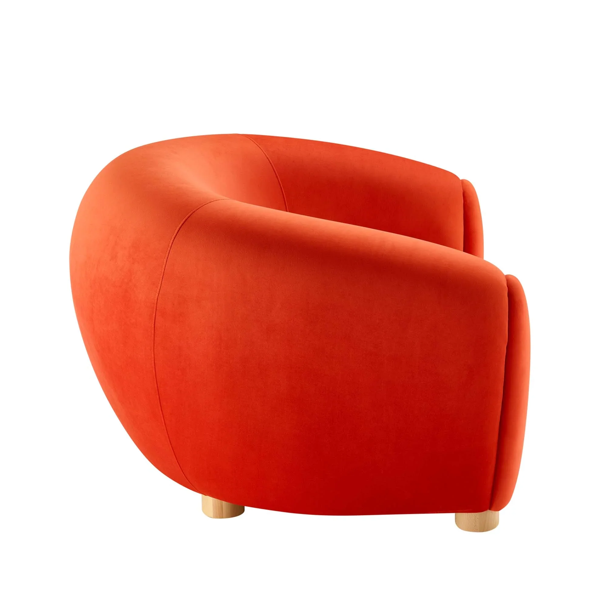 Abundant Performance Velvet Armchair - Image 5