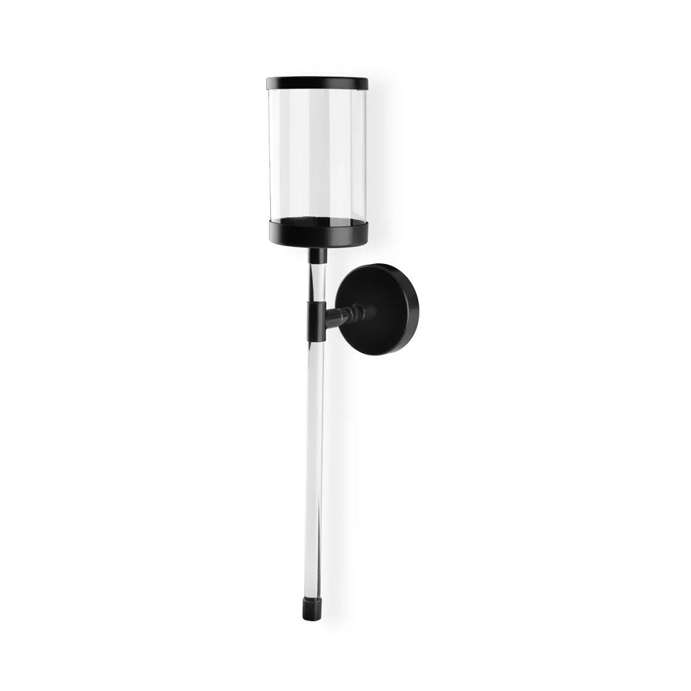 Acrylic Wall Sconce Black - Image 5