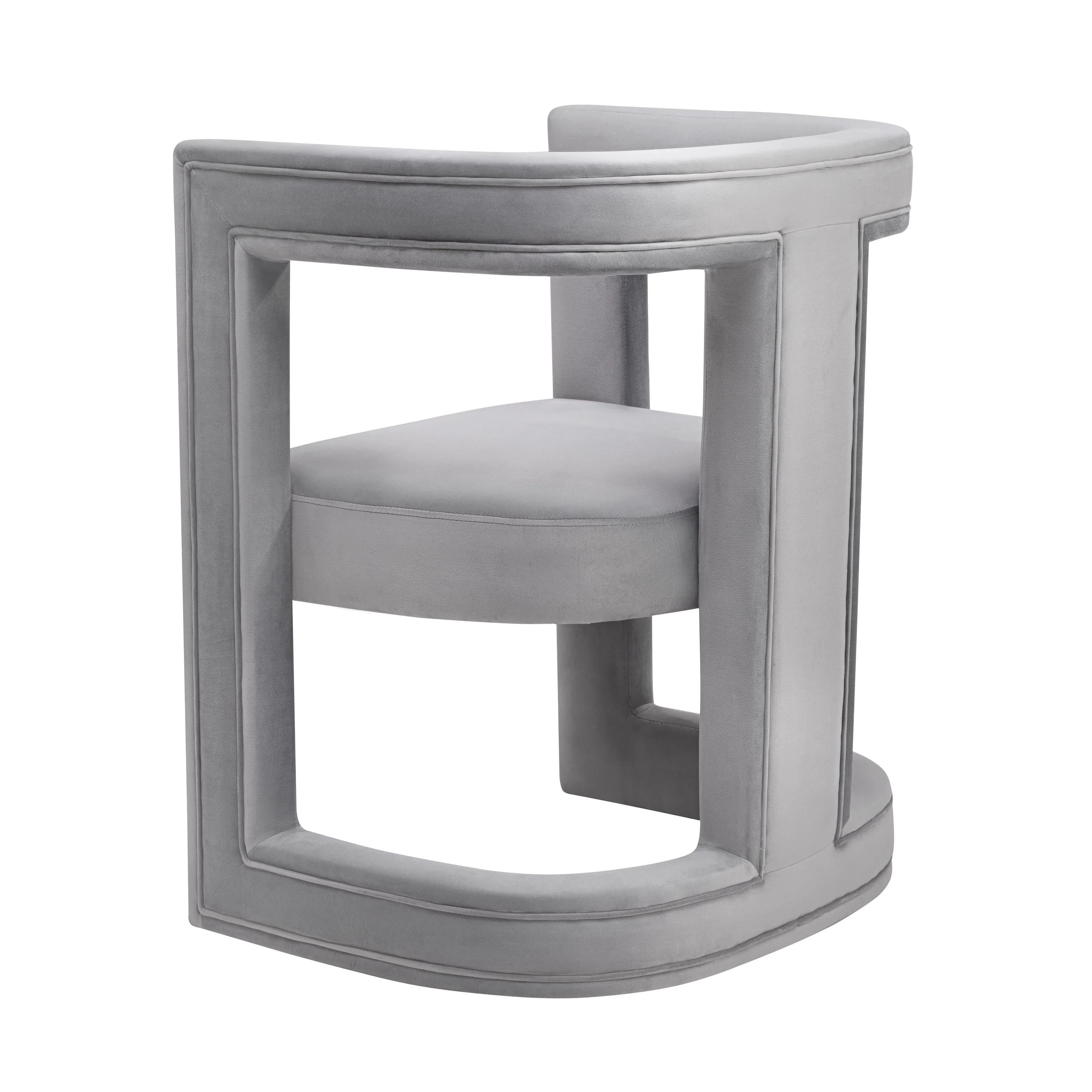 Ada Performance Velvet Accent Chair - Image 4