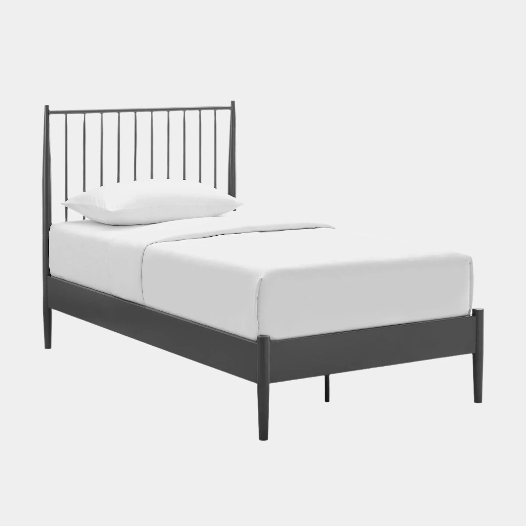 Adair Spindle Metal Platform Bed