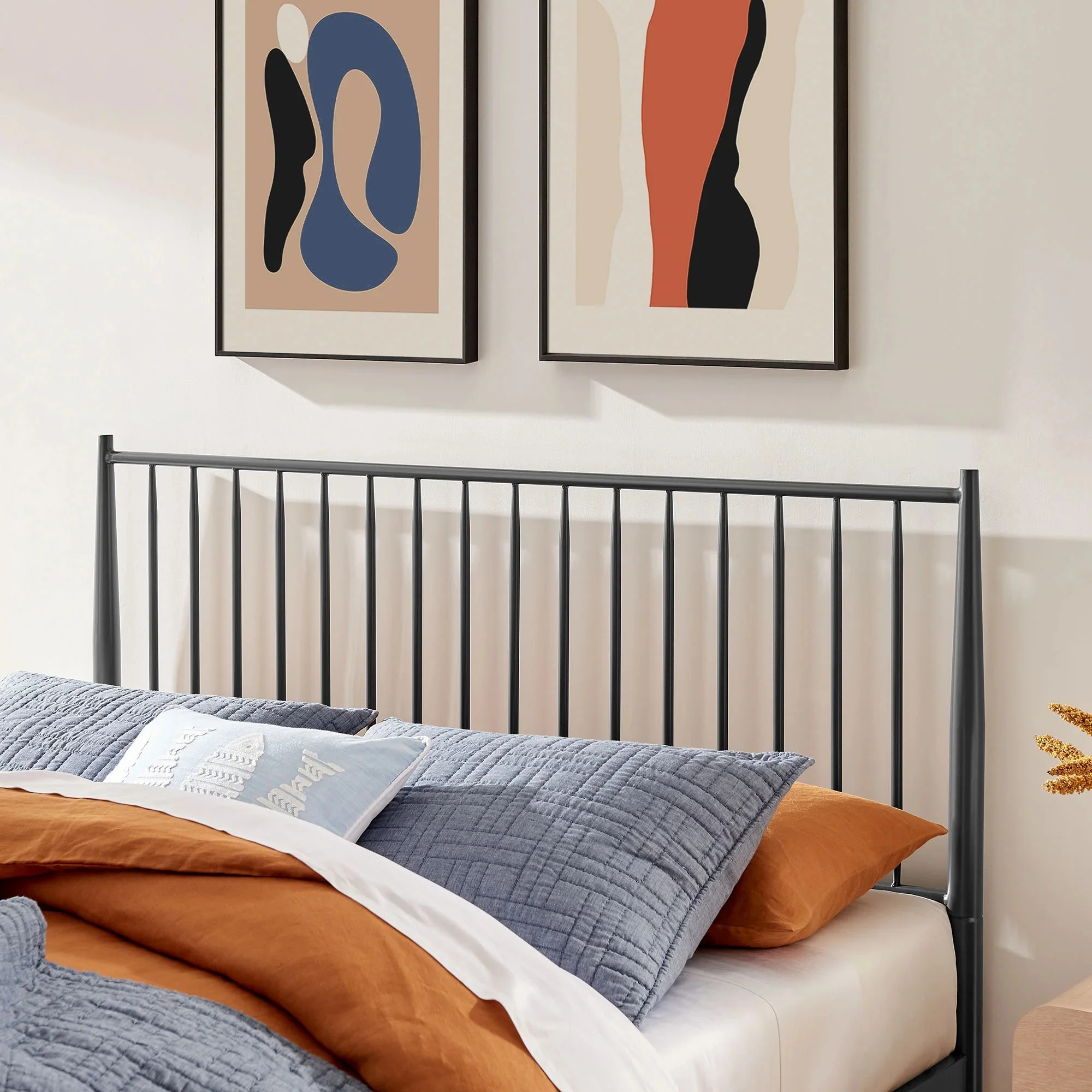 Adair Spindle Metal Platform Bed - Image 13