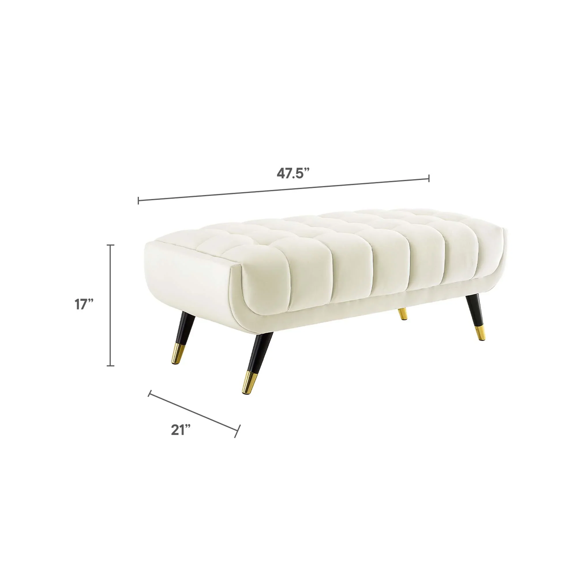 Adept Performance Velvet Bench - Image 8