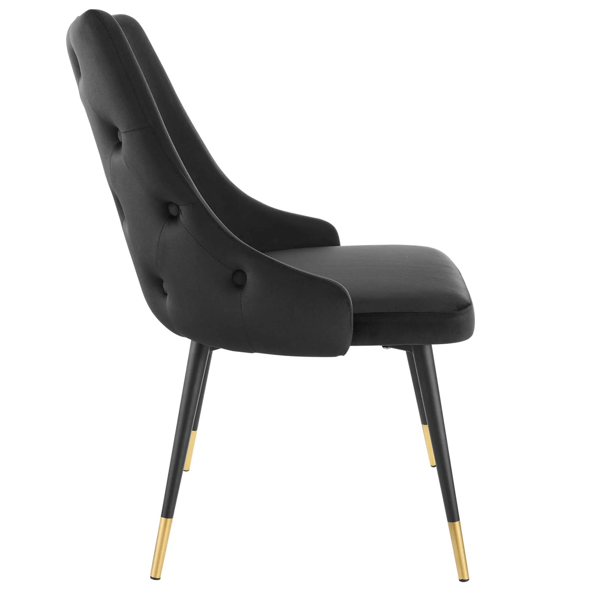 Adorn Dining Side Chair Performance Velvet Set of 2 - Image 3