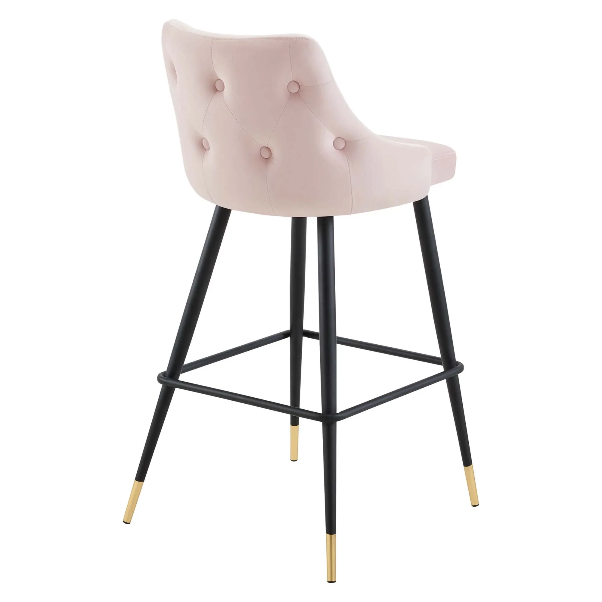 Adorn Performance Velvet Bar Stool - Image 5
