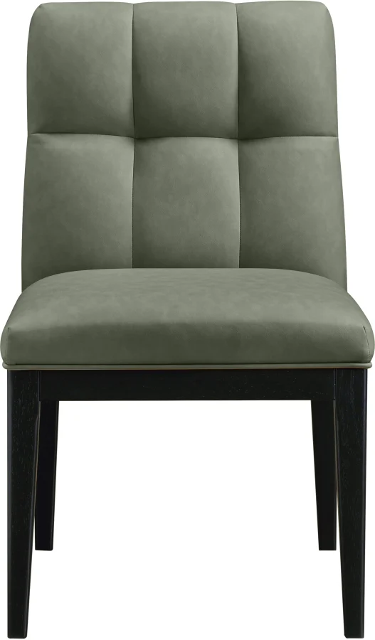 Adrian Vegan Leather Upholstered Dining Side Chair - Image 15
