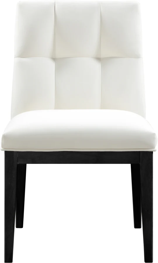 Adrian Vegan Leather Upholstered Dining Side Chair - Image 4