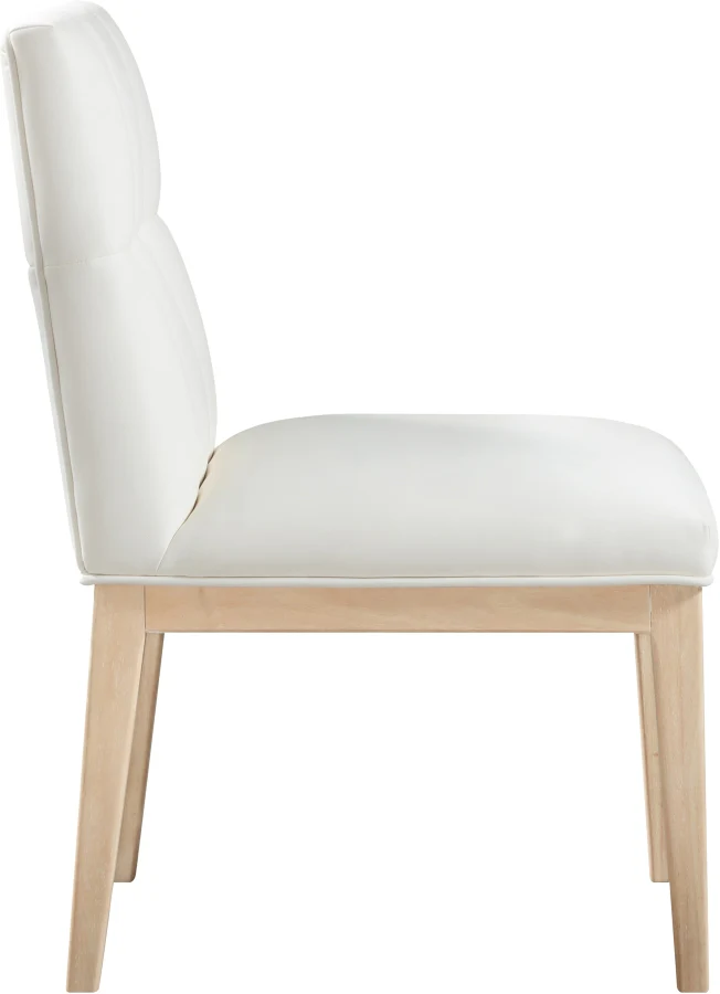 Adrian Vegan Leather Upholstered Dining Side Chair - Image 16