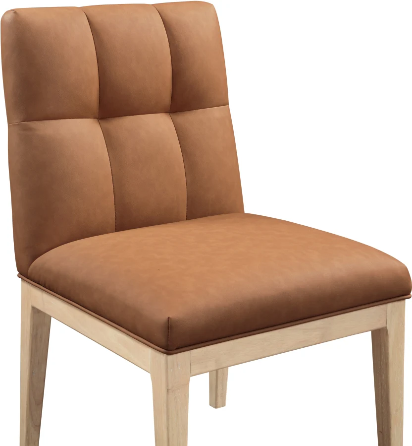 Adrian Vegan Leather Upholstered Dining Side Chair - Image 30