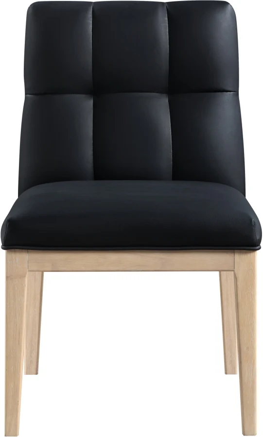 Adrian Vegan Leather Upholstered Dining Side Chair - Image 4