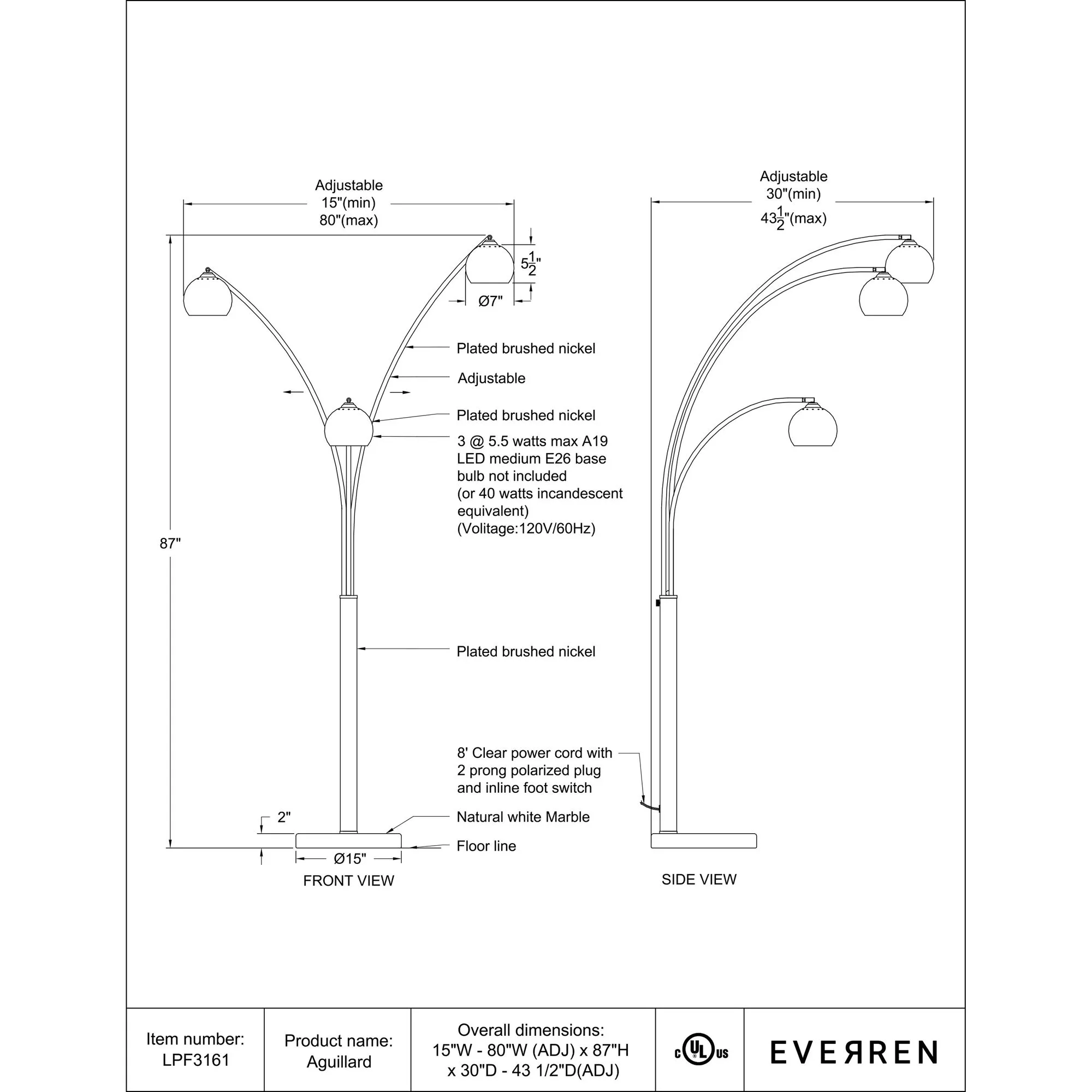 Aguillard Floor Lamp - Image 7