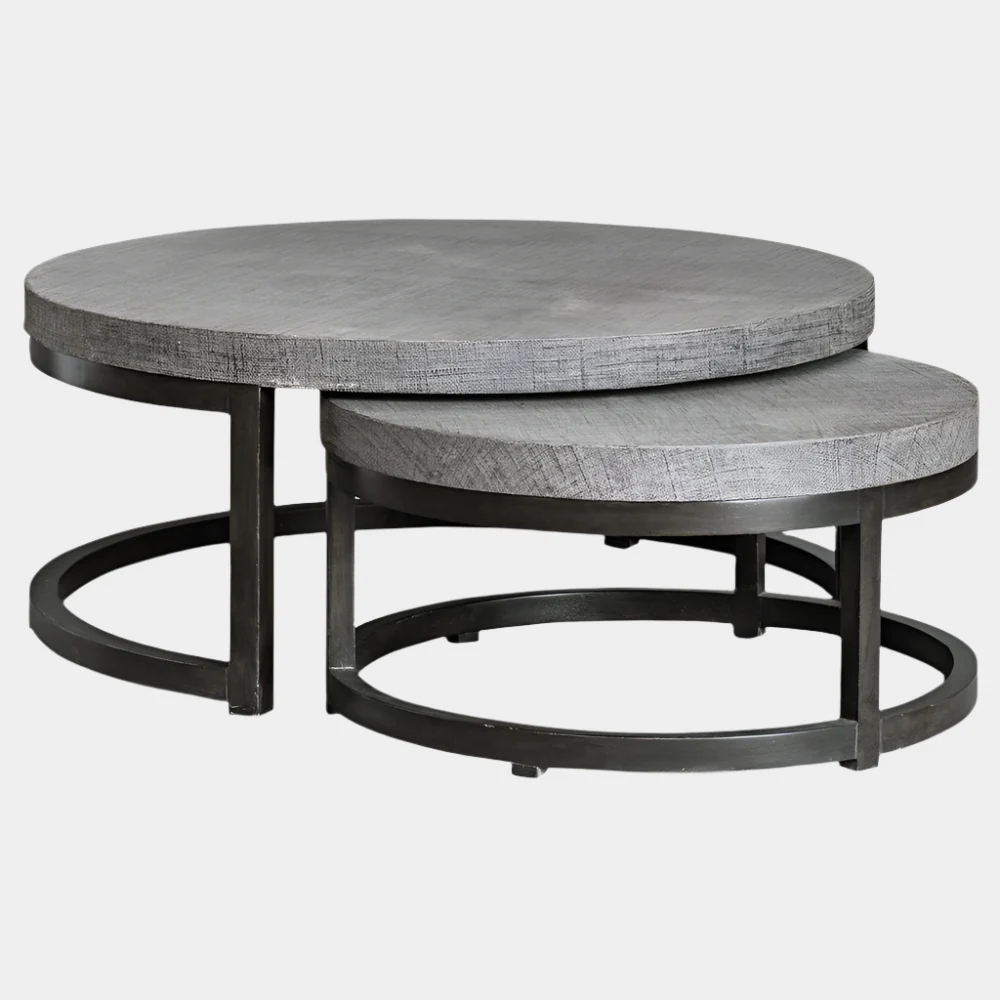 Aiyara Nesting Coffee Tables, S/2
