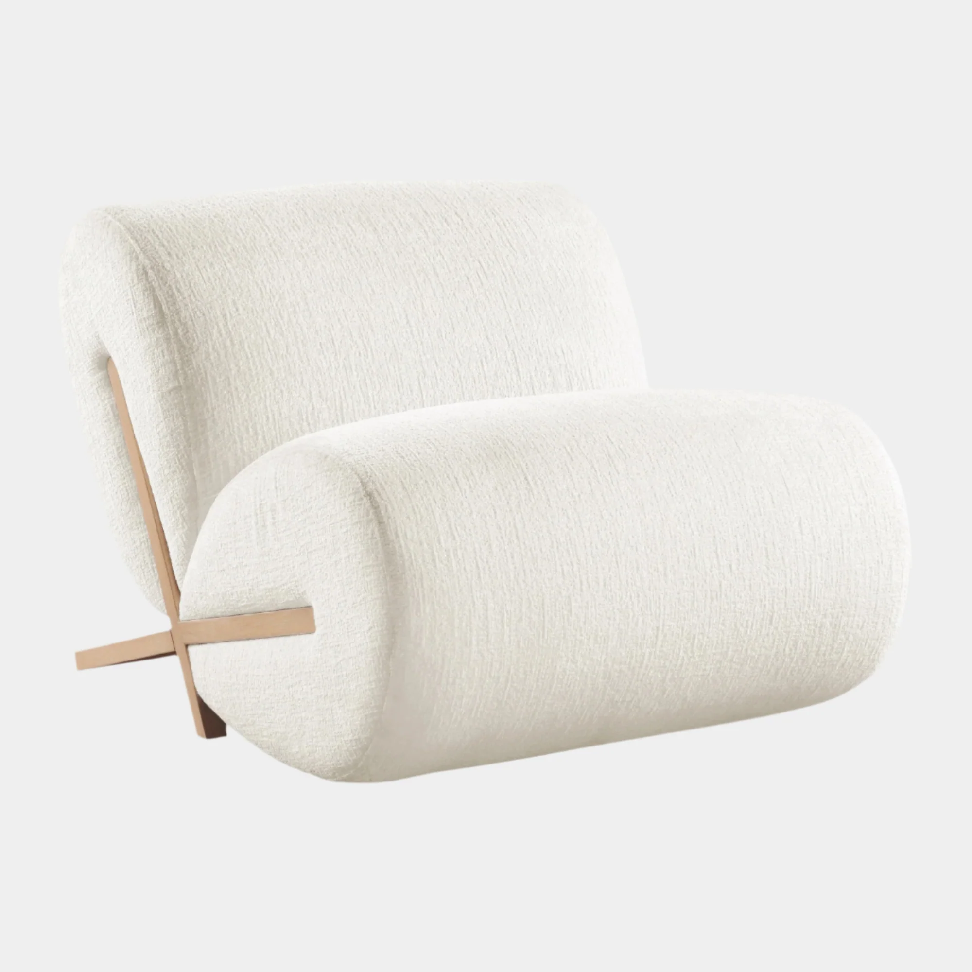 Akira Fabric Upholstered Accent Chair - Image 10