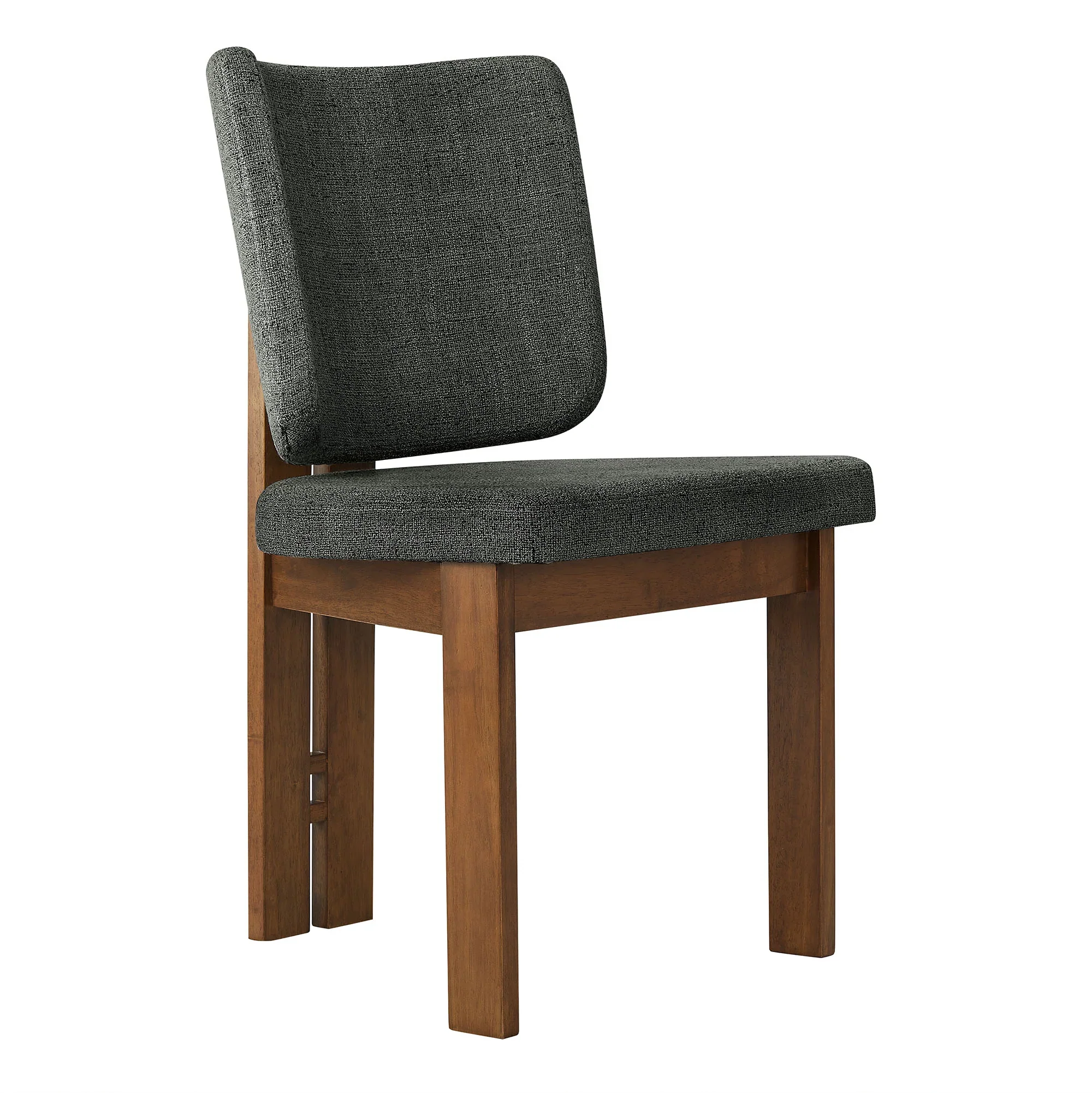 Alba Armless Upholstered Dining Chairs Set Of 2 - Image 4