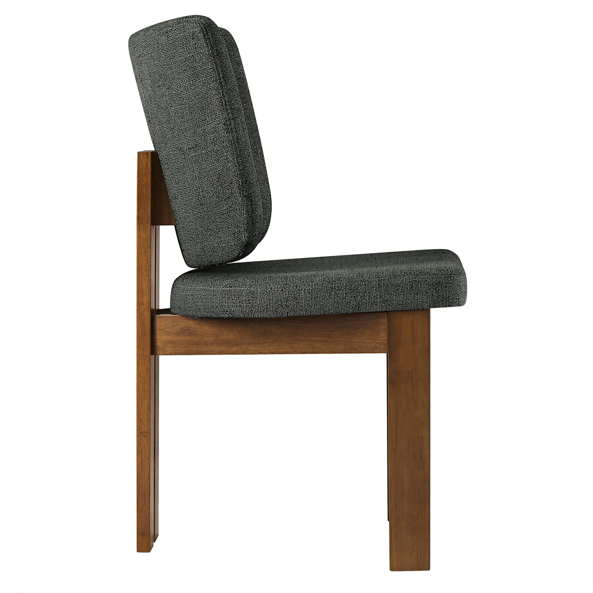 Alba Armless Upholstered Dining Chairs Set Of 2 - Image 5