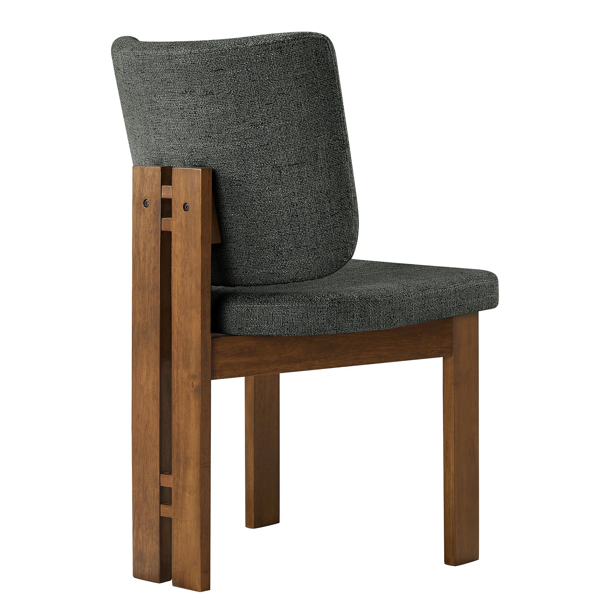 Alba Armless Upholstered Dining Chairs Set Of 2 - Image 6