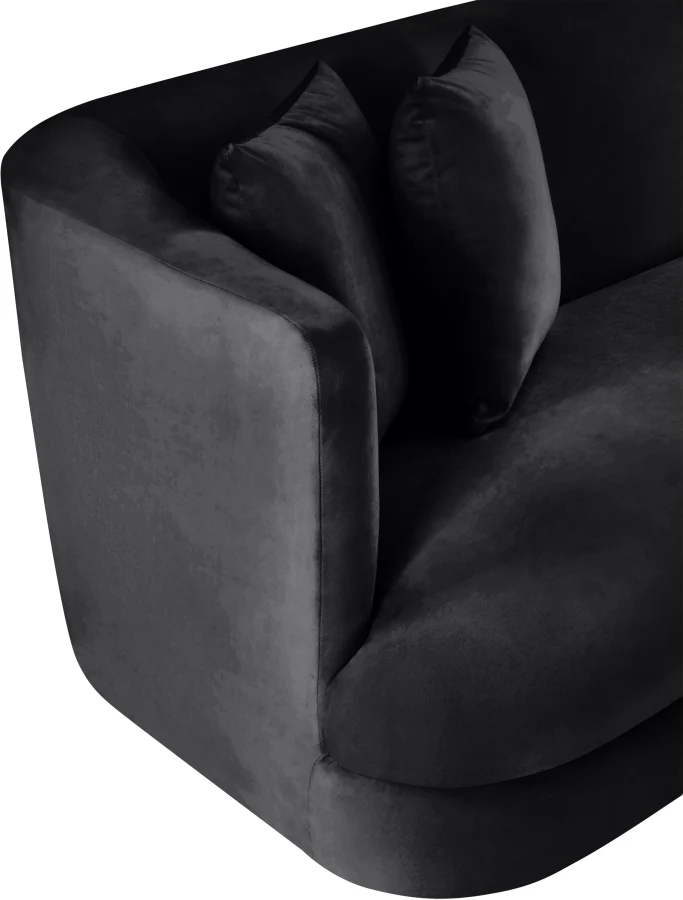 Alder Velvet Upholstered Accent Chair - Image 10