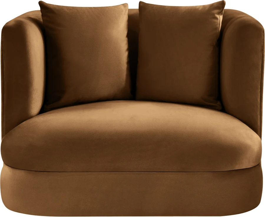 Alder Velvet Upholstered Accent Chair - Image 136