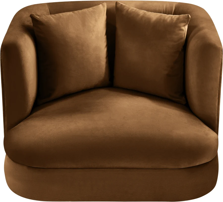 Alder Velvet Upholstered Accent Chair - Image 137