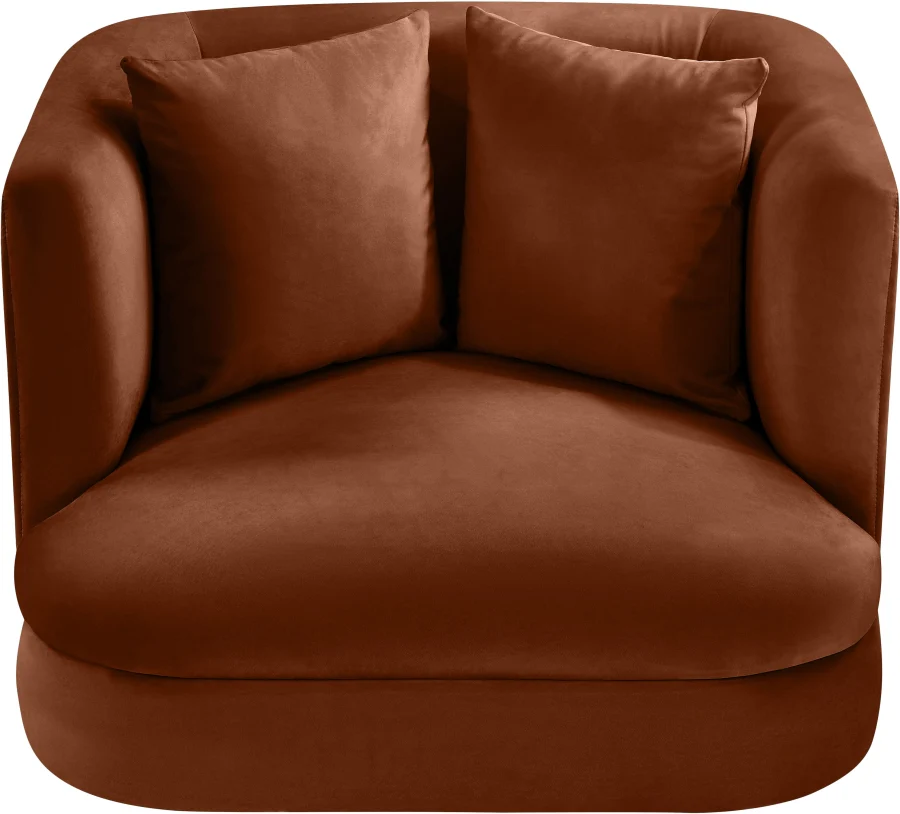 Alder Velvet Upholstered Accent Chair - Image 55