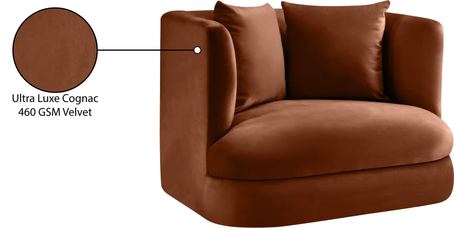 Alder Velvet Upholstered Accent Chair - Image 67