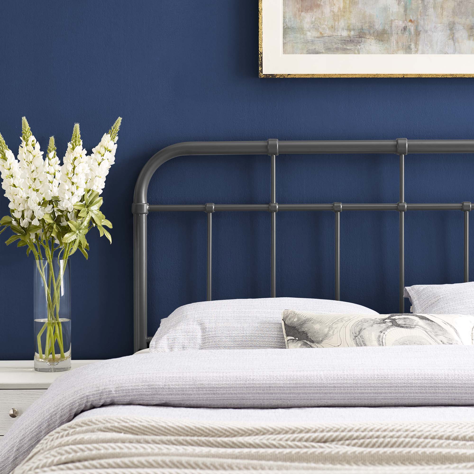 Alessia Metal Headboard - Image 15