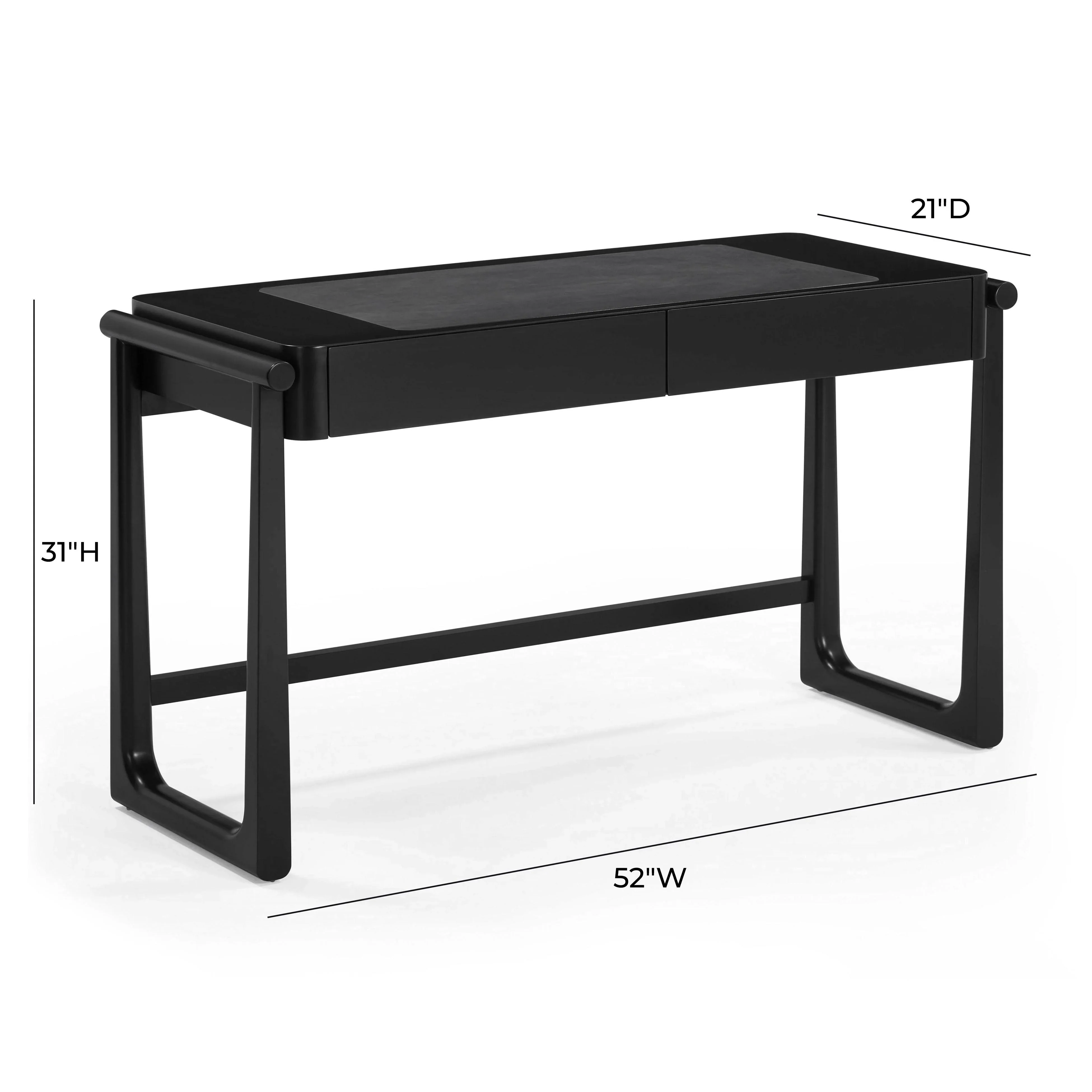 Alfalfa 52" 2-Drawer Desk - Image 15