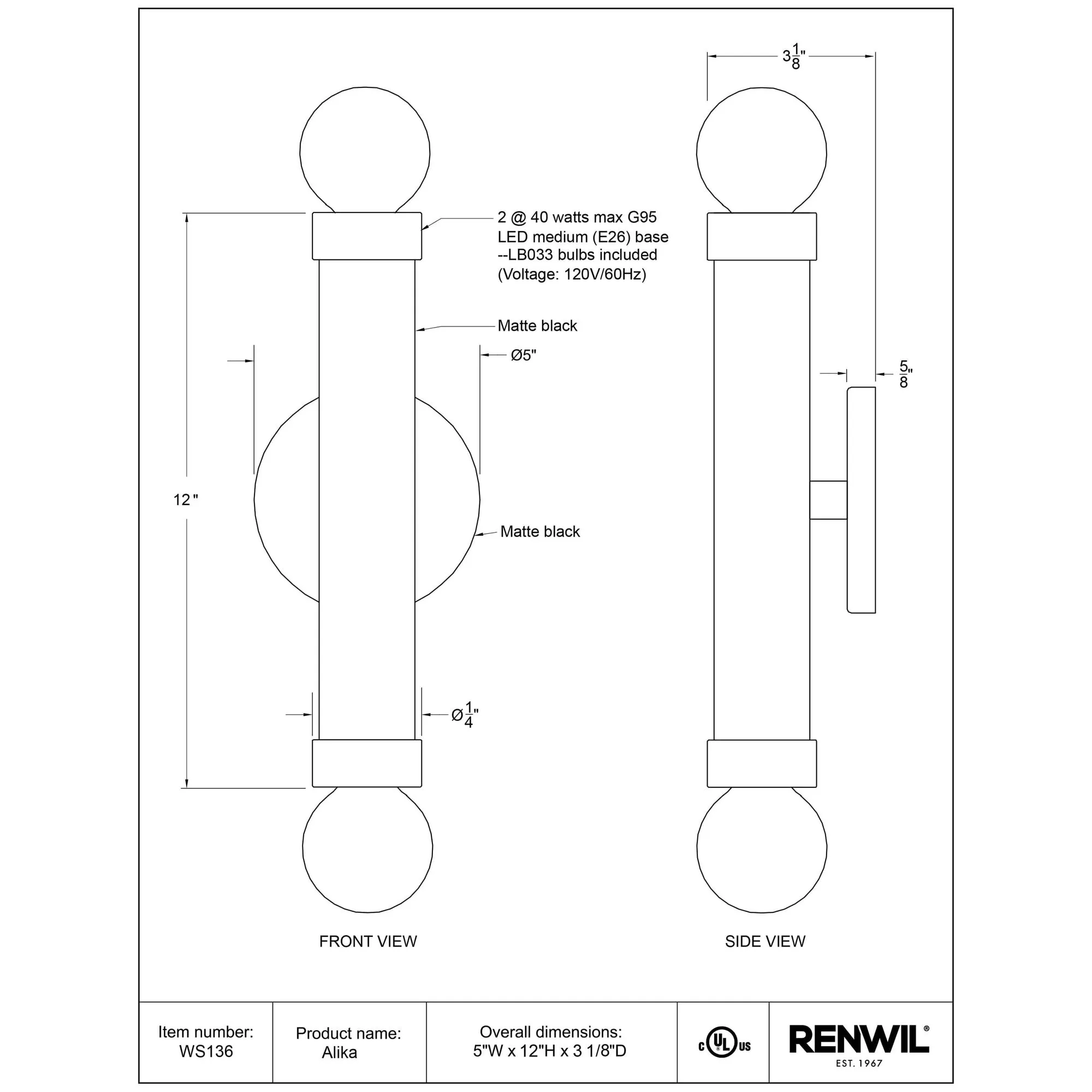 Alika Wall Sconce - Image 6
