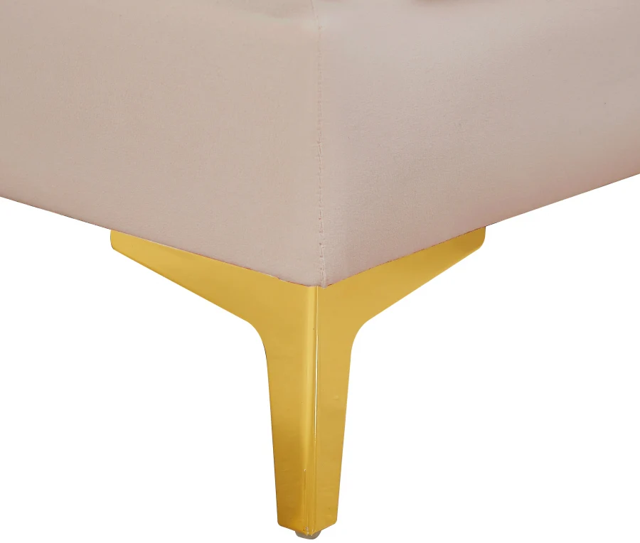 Alina Velvet Upholstered Modular Armless Chair - Image 106