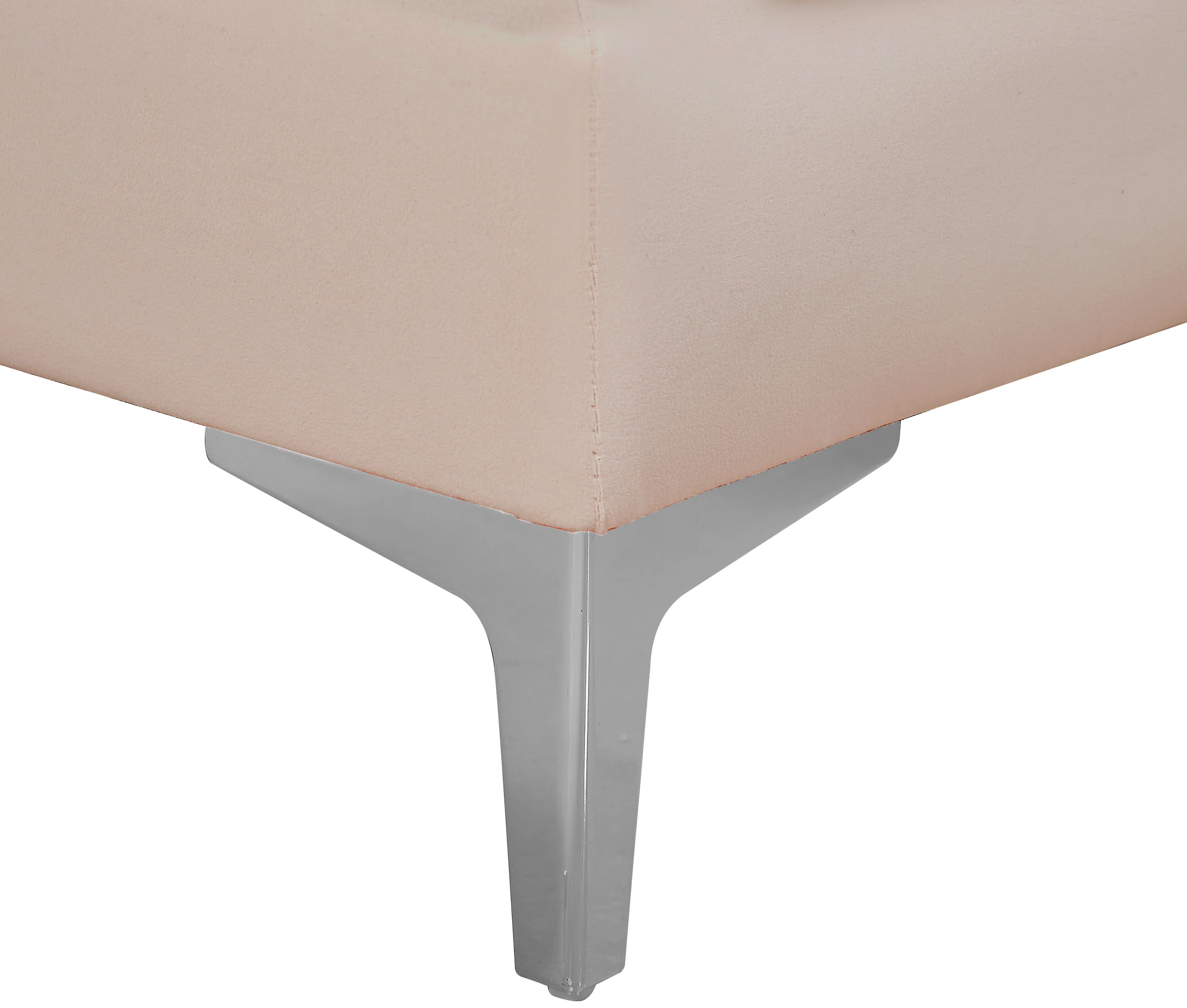 Alina Velvet Upholstered Modular Armless Chair - Image 107
