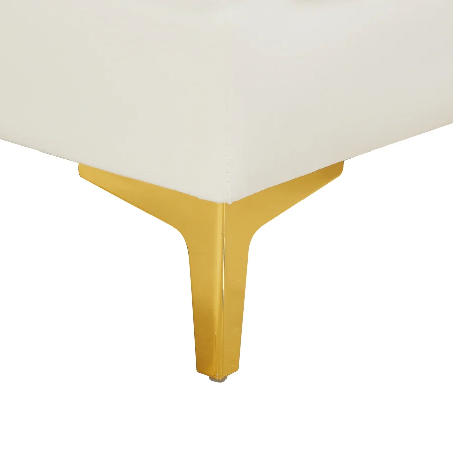 Alina Velvet Upholstered Modular Armless Chair - Image 51