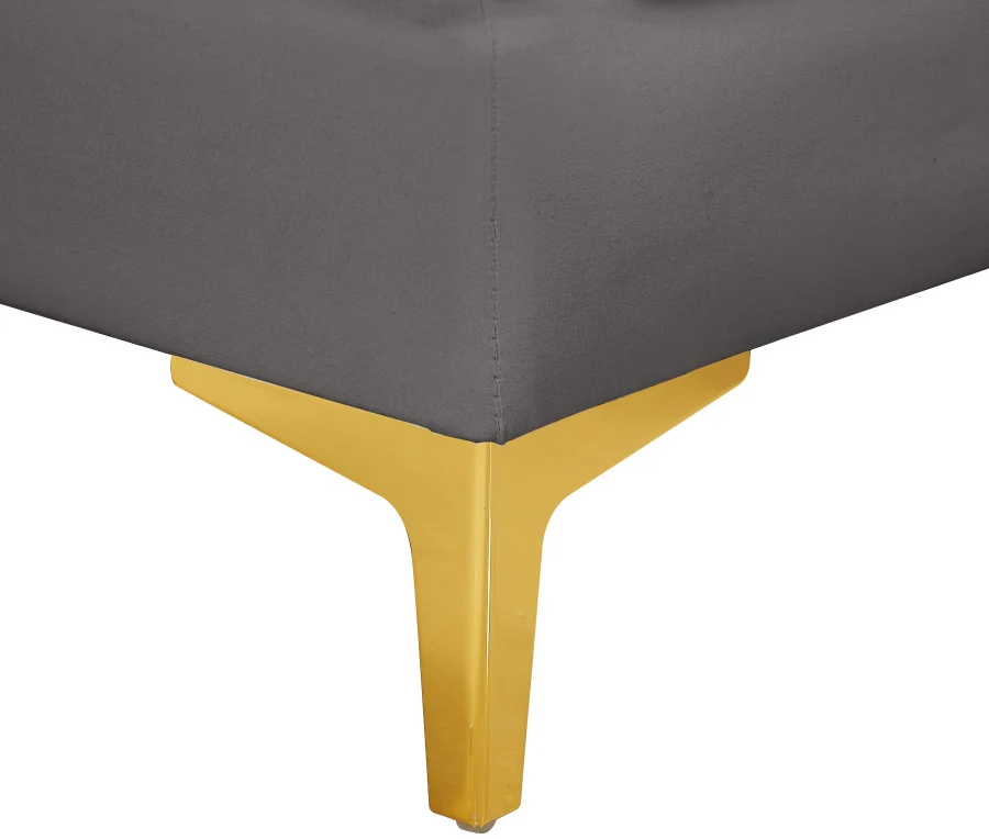 Alina Velvet Upholstered Modular Corner Chair - Image 33