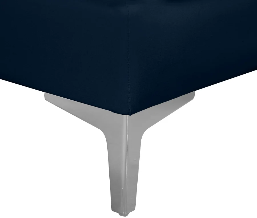 Alina Velvet Upholstered Modular Corner Chair - Image 70