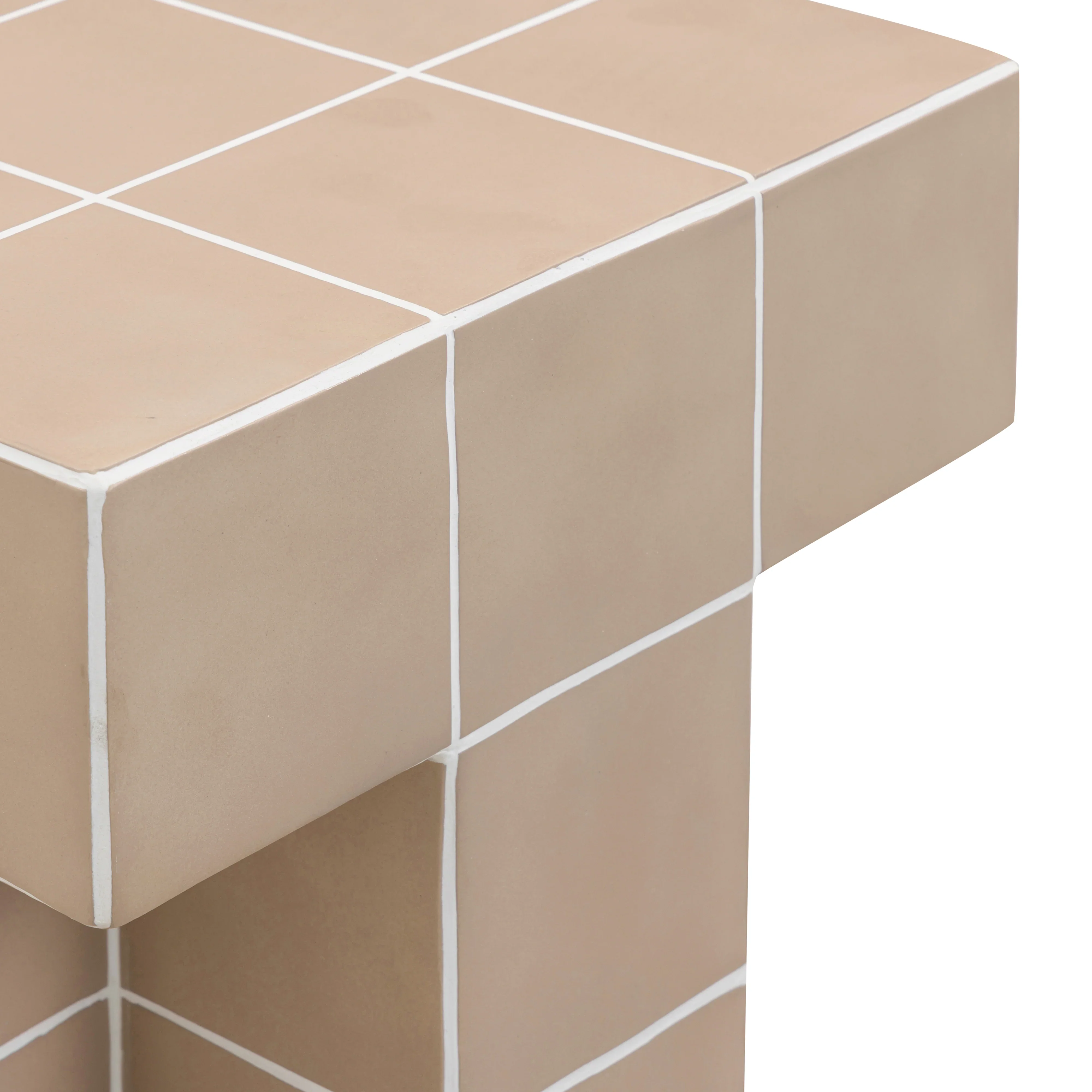 Alma Tile Concrete Indoor/Outdoor Side Table - Image 16