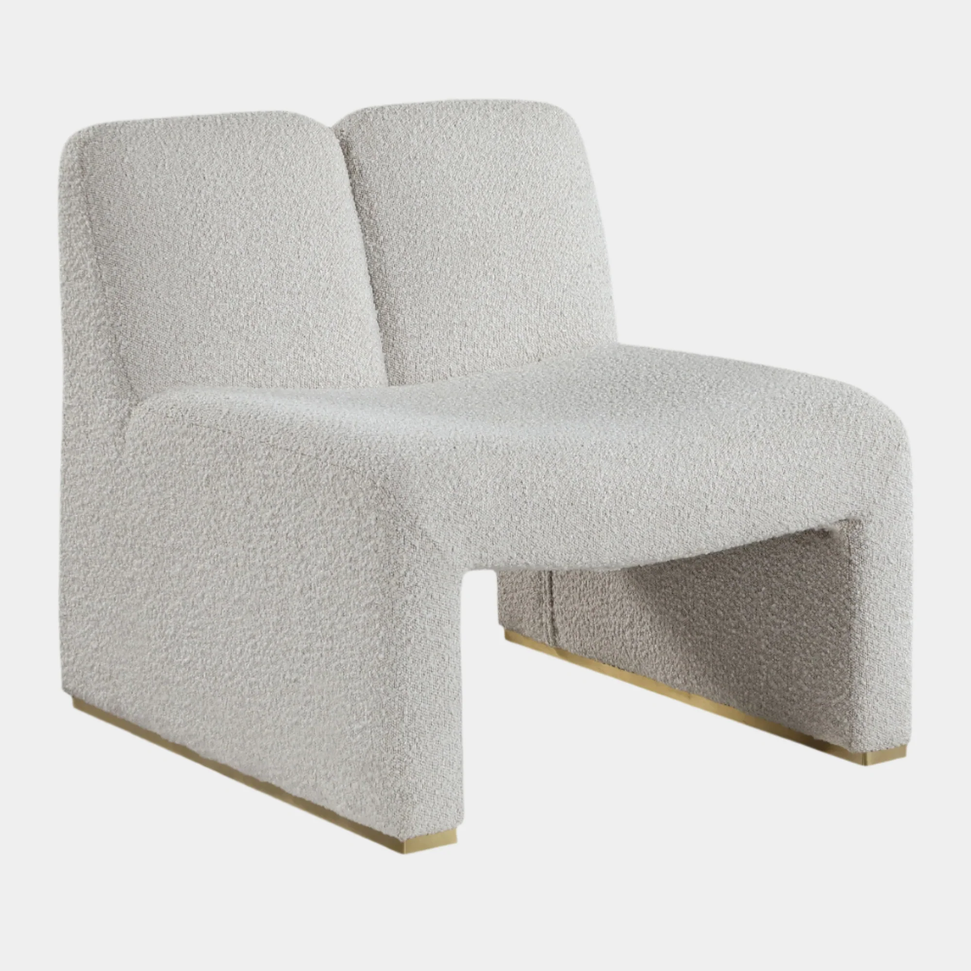 Alta Boucle Fabric Upholstered Accent Chair - Image 10