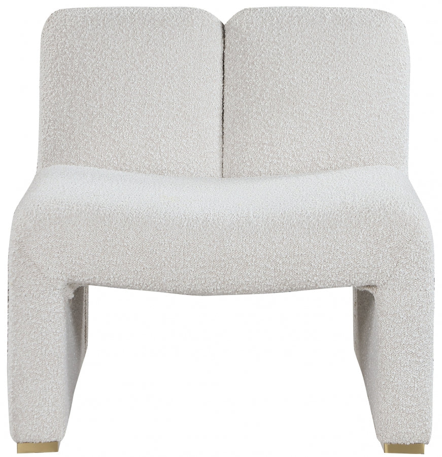 Alta Boucle Fabric Upholstered Accent Chair - Image 13