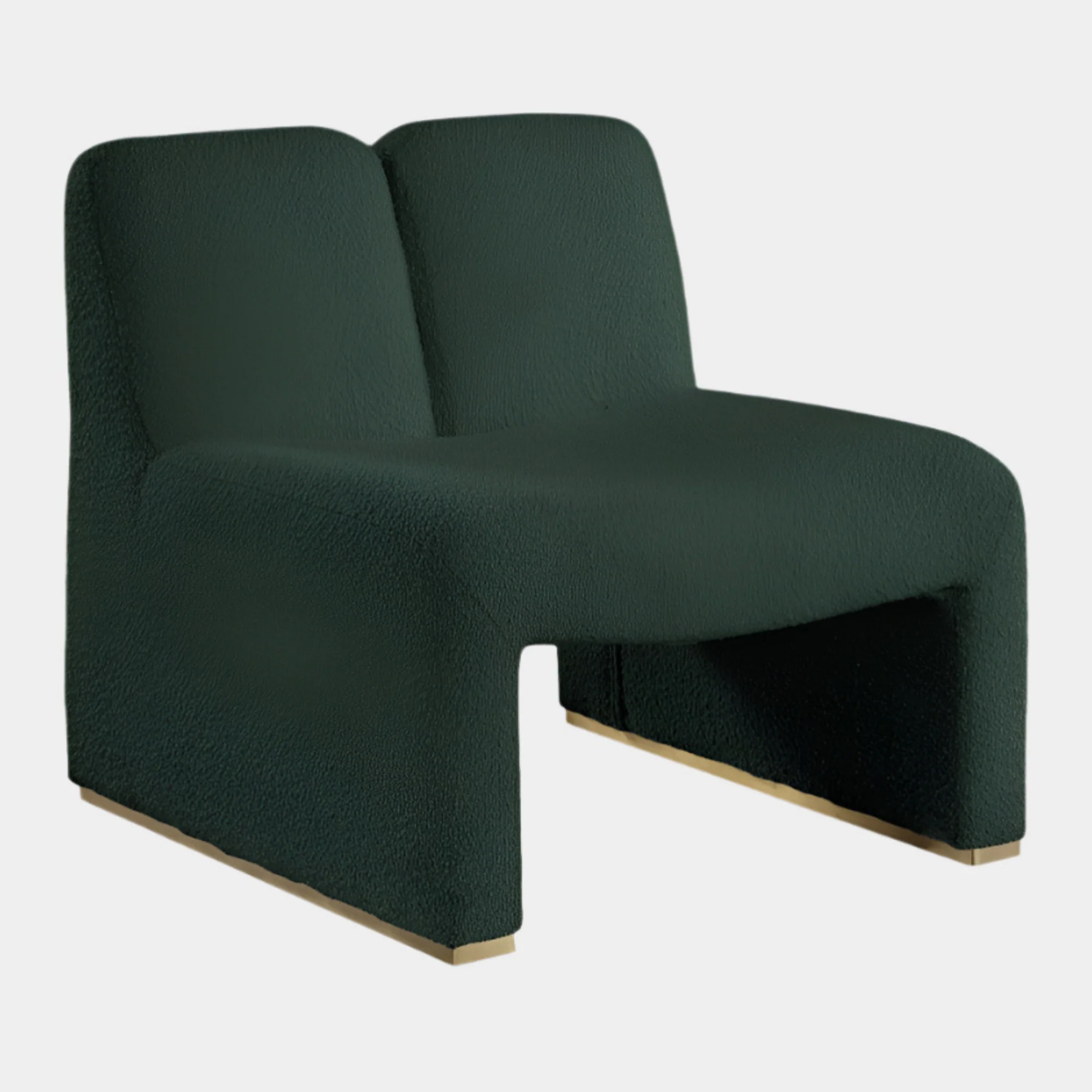 Alta Boucle Fabric Upholstered Accent Chair - Image 19