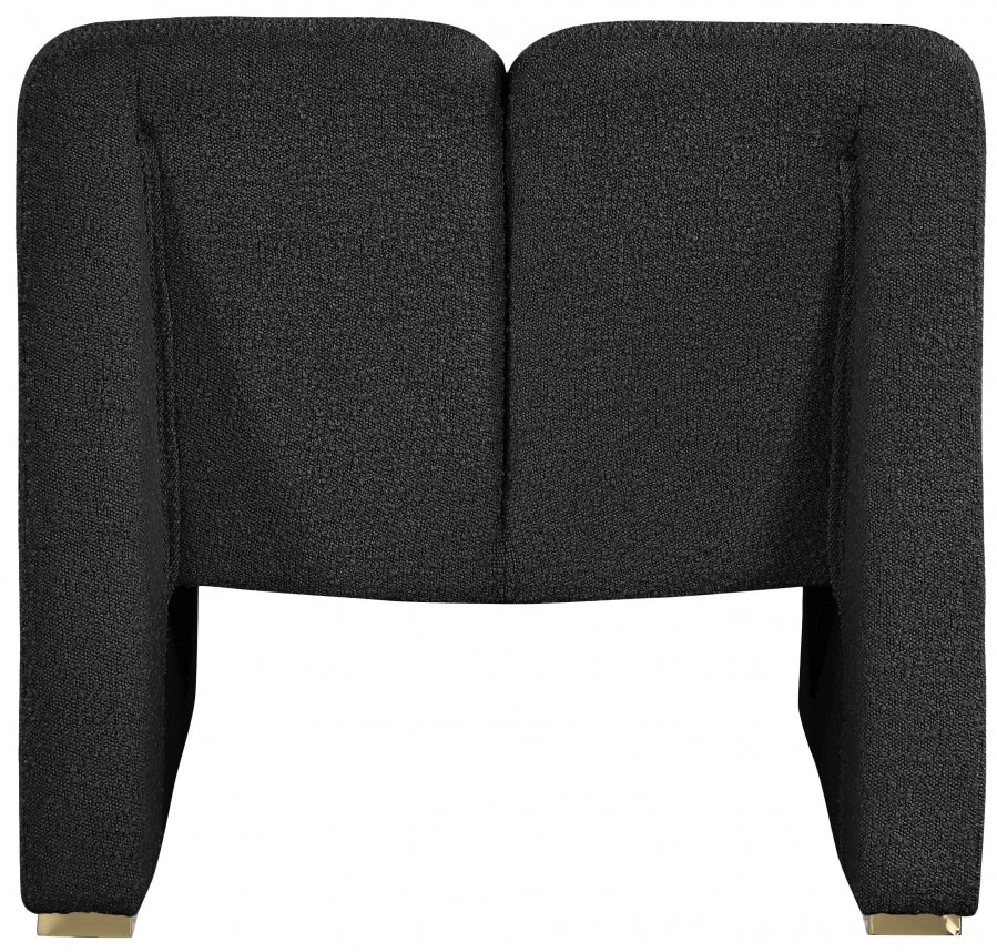 Alta Boucle Fabric Upholstered Accent Chair - Image 3
