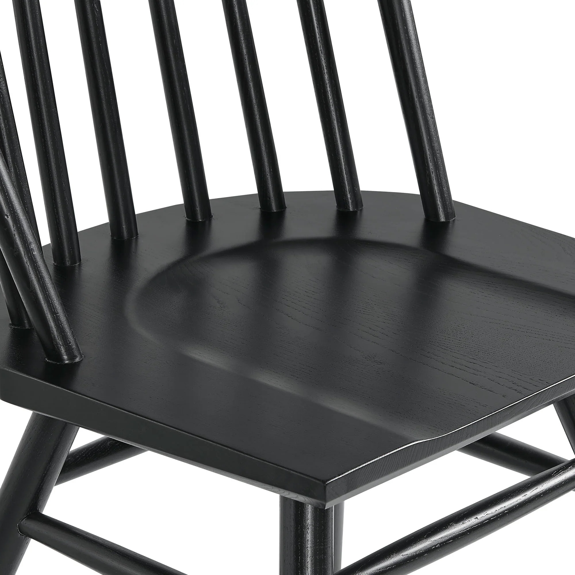 Alvar Spindle Back Dining Side Chairs Set of 2 - Image 18