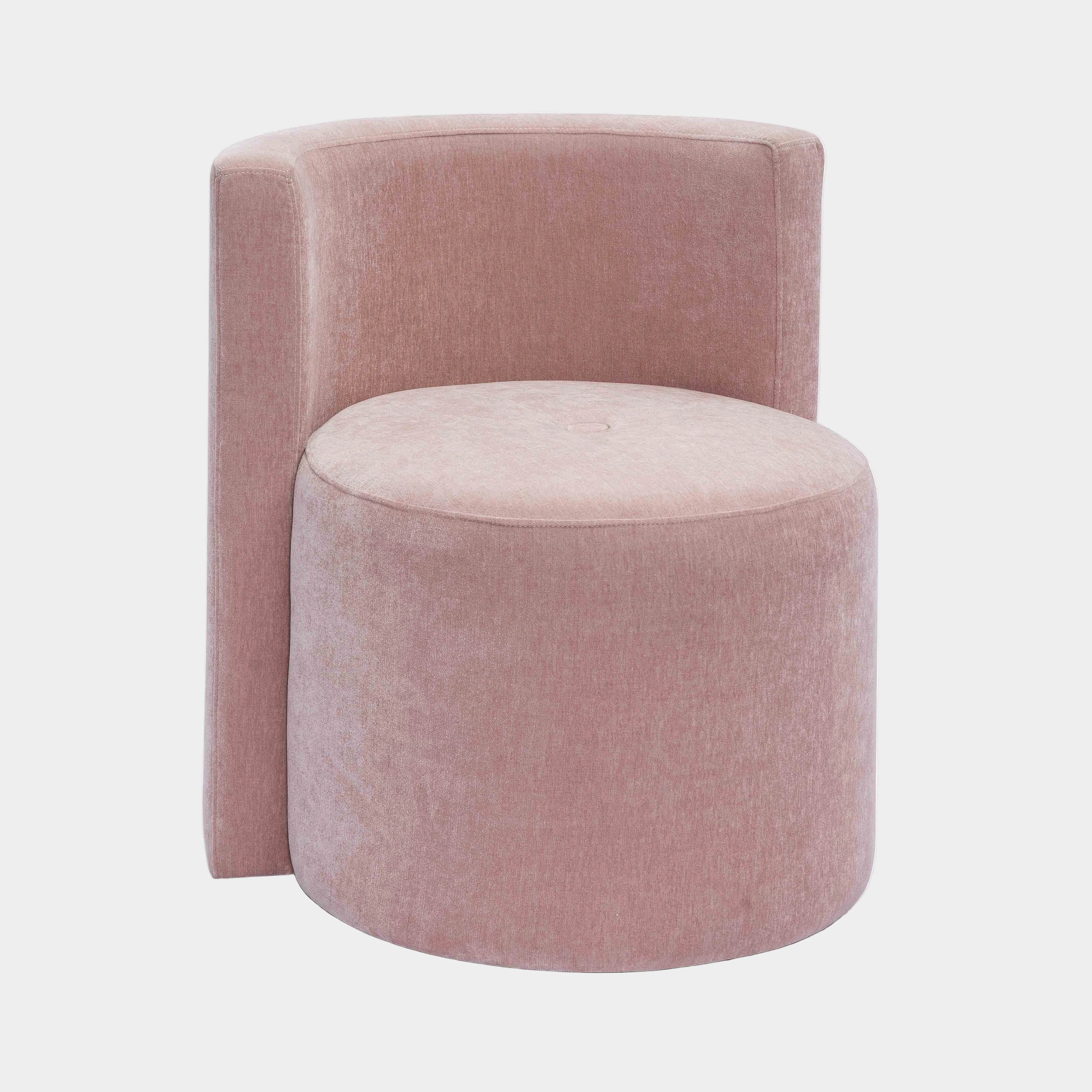 Alyssa Upcycled Performance Velvet Rolling Desk Chair - Image 8
