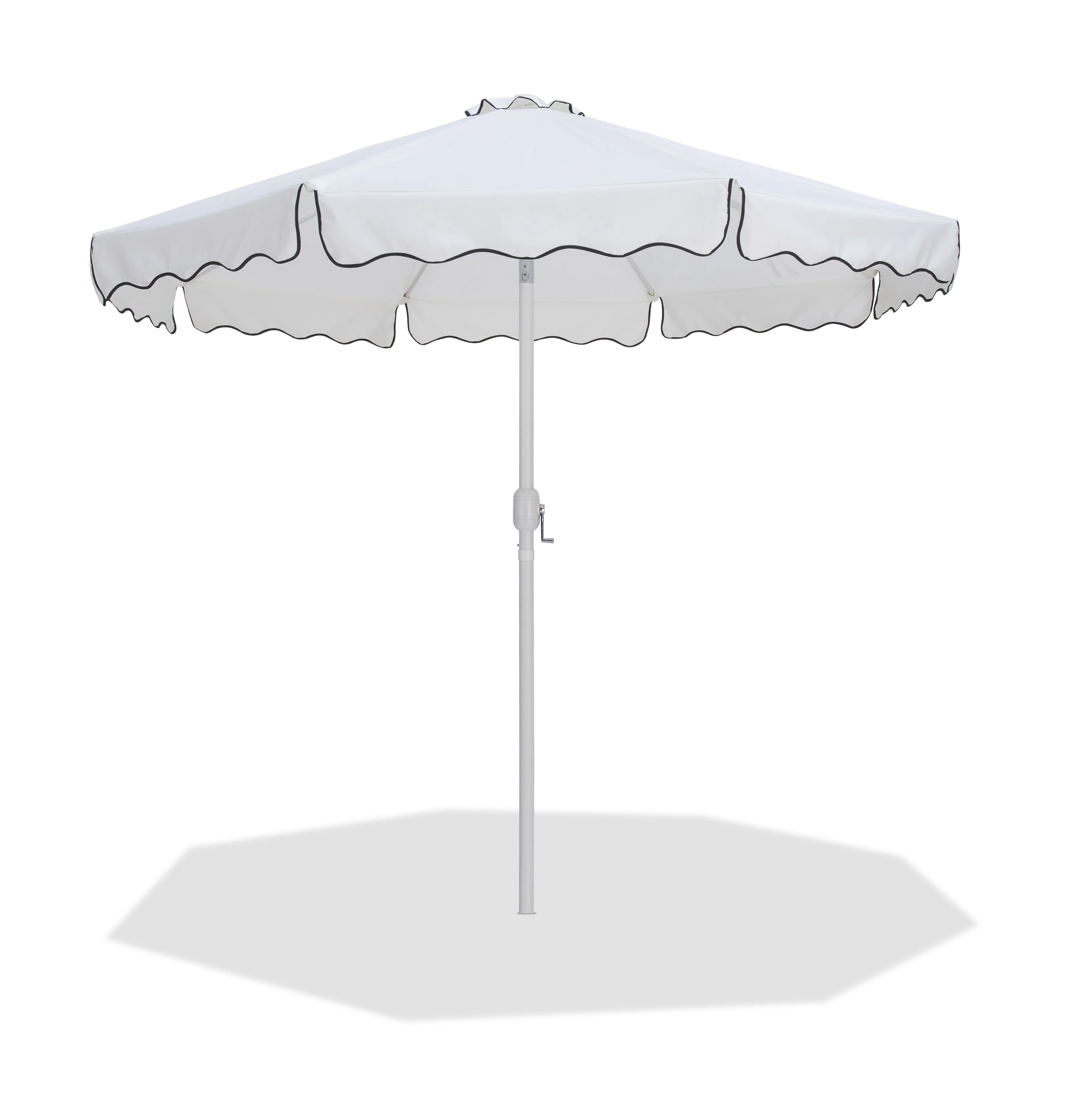 Amalfi Water Resistant Fabric And Aluminum Patio Umbrella - Image 12