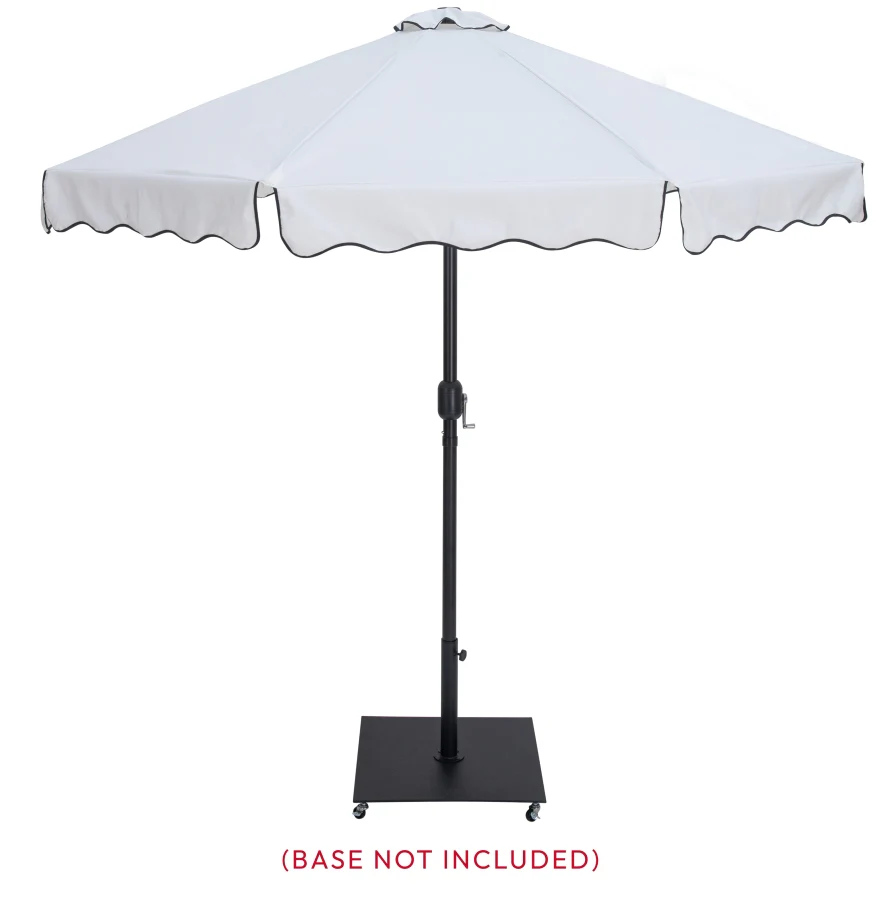 Amalfi Water Resistant Fabric And Aluminum Patio Umbrella - Image 20