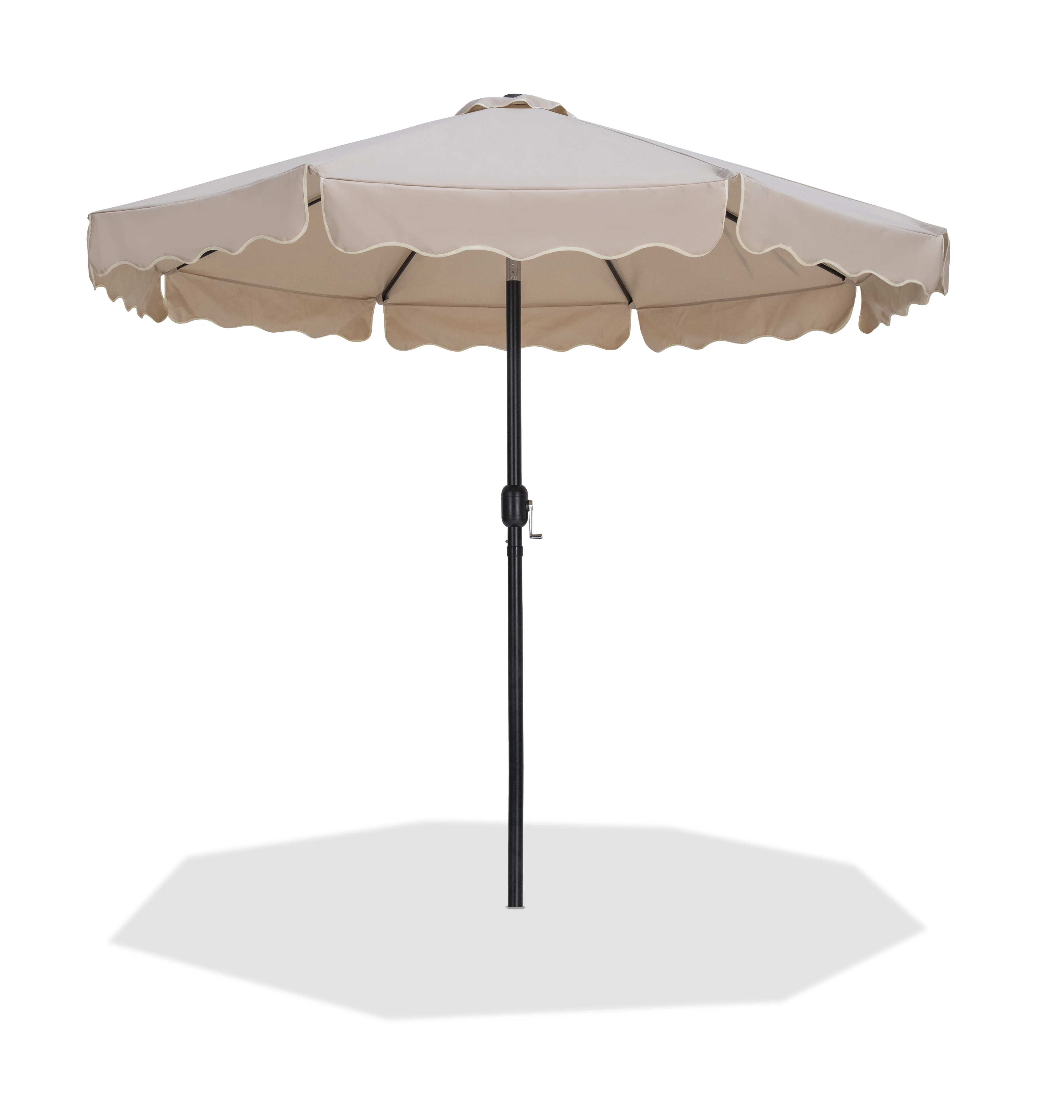Amalfi Water Resistant Fabric And Aluminum Patio Umbrella - Image 23