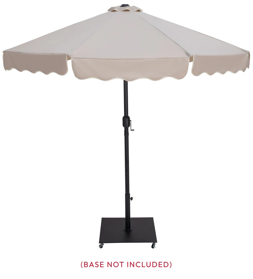 Amalfi Water Resistant Fabric And Aluminum Patio Umbrella - Image 31