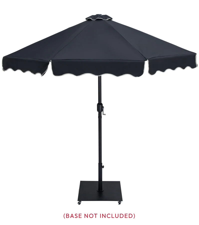 Amalfi Water Resistant Fabric And Aluminum Patio Umbrella - Image 9