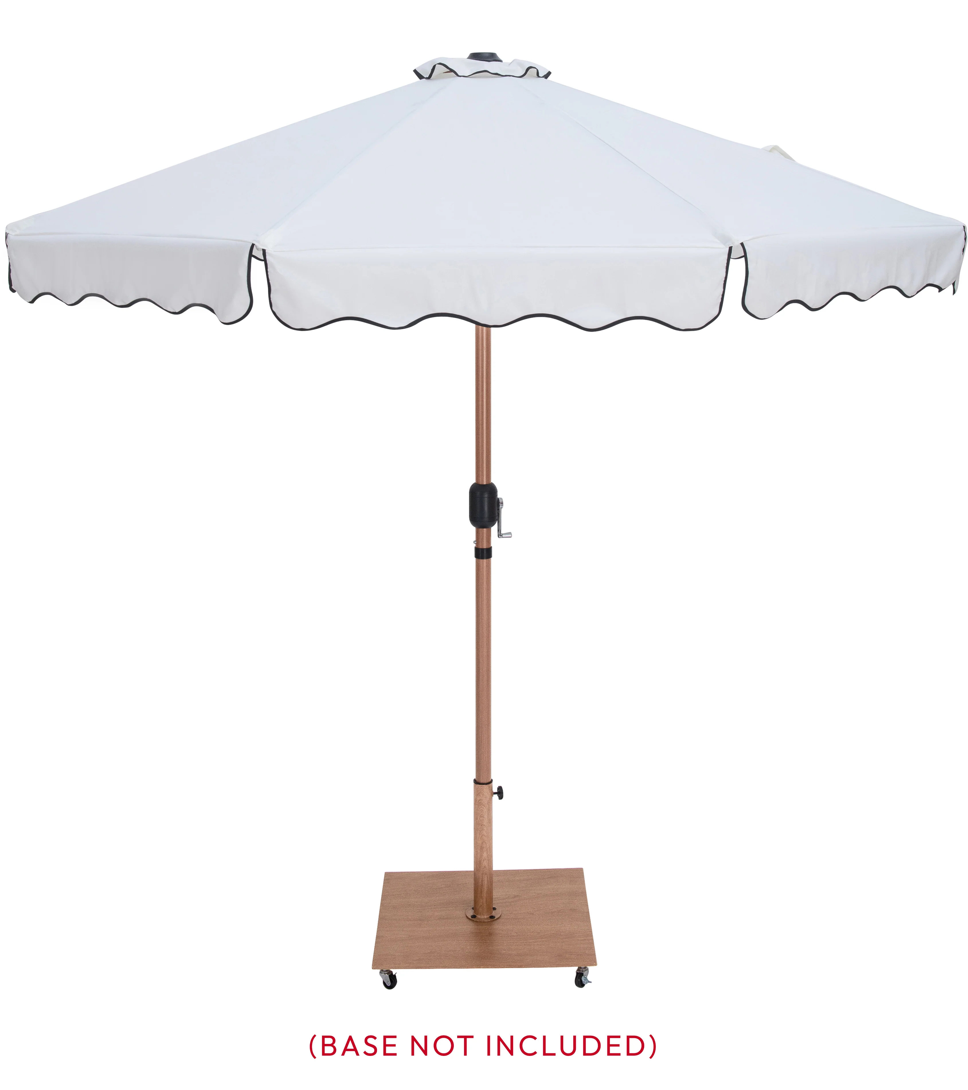 Amalfi Water Resistant Fabric And Aluminum Patio Umbrella - Image 20